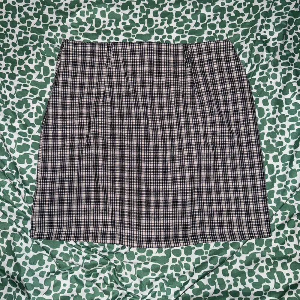 Hollister Plaid mini skirt